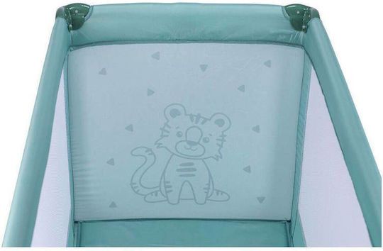 FreeOn Playpen with Mattress Green 60x120cm