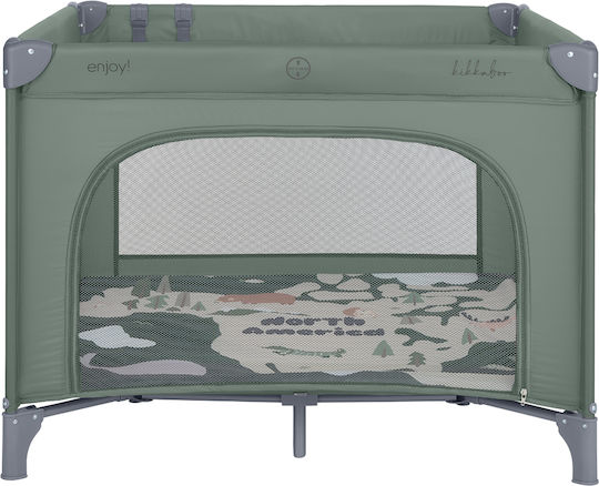 Kikka Boo Enjoy Park with Mattress Green 100x100cm