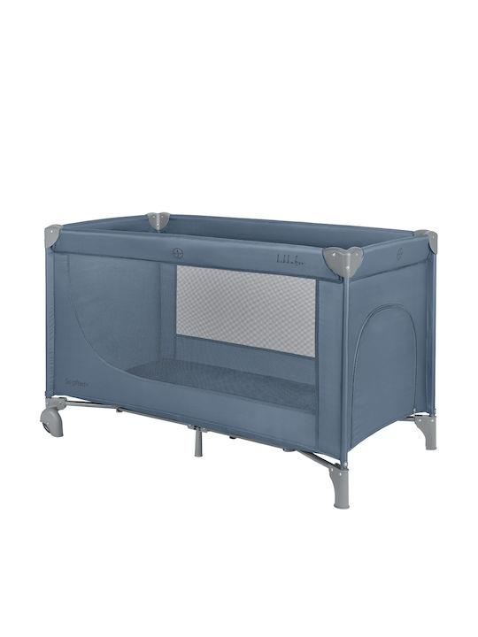 Kikka Boo So Gifted Plus Playpen 2 Levels With Changing Table & Mattress Blue 65x125cm
