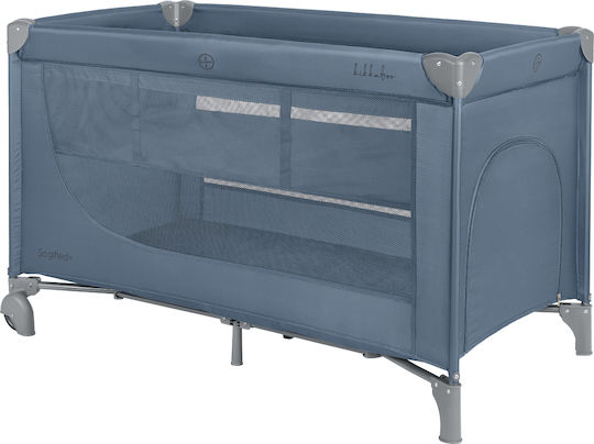 Kikka Boo So Gifted Plus Playpen 2 Levels With Changing Table & Mattress Blue 65x125cm