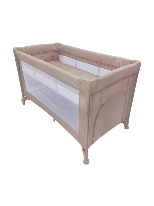 Baby Adventure Dream Park with Mattress Beige 120x60cm