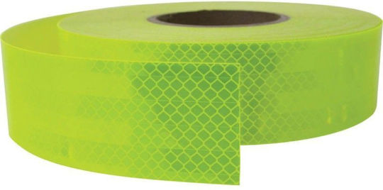 Bandă reflectorizantă în Verde Culori 45.7m x 5.5cm