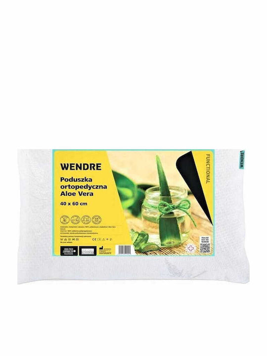 Wendre Aloe Vera Μαξιλάρι Ύπνου Σιλικόνης 50x70cm
