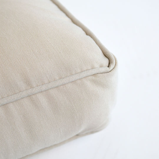 Ravelia Μαξιλάρα Δαπέδου Beige 45x45εκ.