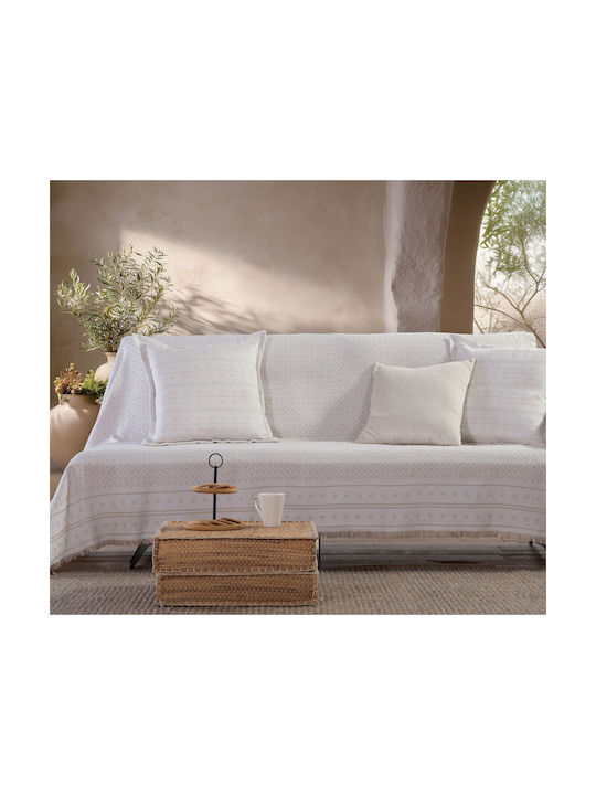 Nef-Nef Homeware Sofa-Kissen Ishmar Beige 50x50cm