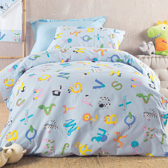 Rythmos Semi Double Set Blue 160x260cm Rythmos Semi Double Set Blue 160x260cm