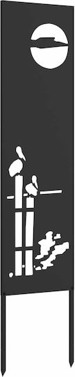 vidaXL Garden Decoration 32x1.7x140cm 876245