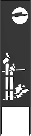 vidaXL Garden Decoration 32x1.7x140cm 876245