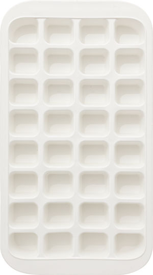Ice Cube Mold Cube Made of Silicone 32 Slots Green 110928