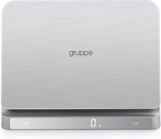 Gruppe Cântar de Bucătărie Digital până la 15kg Inox