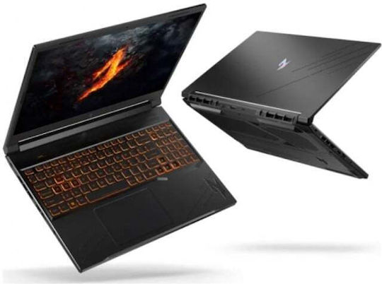 Acer Nitro V16 ANV16-I31 -54C9 16" IPS FHD+ 165Hz (Core 5-210H/16GB/512GB SSD/GeForce RTX 5050/Без операционна система) Обсидианово черен (Английска клавиатура US)