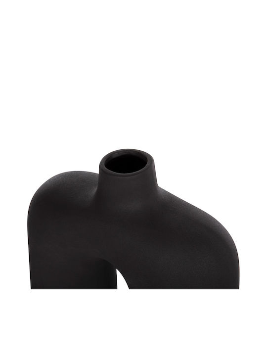 Decor Ceramic pentru Masă Fb94600.02 Negru Mat 27x9x23cm