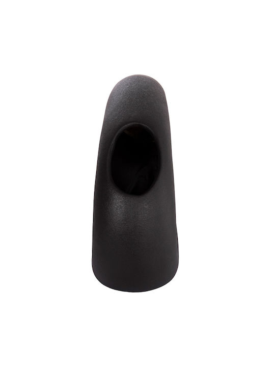 Tabletop Ceramic Decorative Item Fb94645.02 Black Matte 23x8x15 5pcs