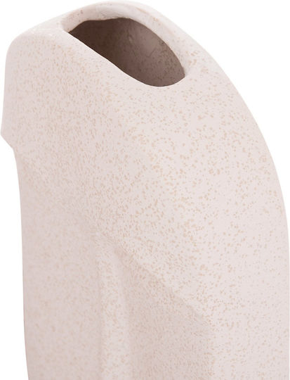 Keramik Tischdekoration Fb94586 Ecru Kristall 16,5x6x28,5cm