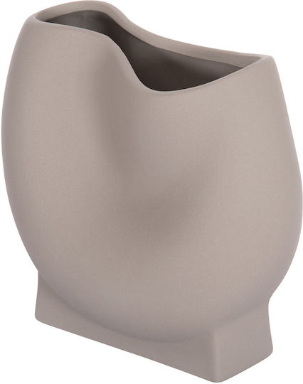 Ceramic Tabletop Decorative Fb94610.03 Gray Matte 26x14x25cm