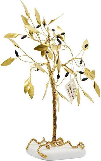 Epilekton Art Decorative Olive made of Metallic 25x20cm 1pcs