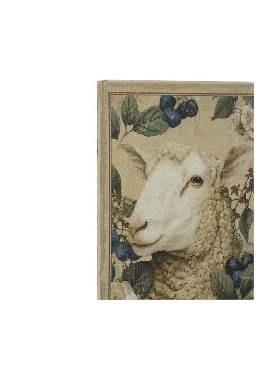Artekko Book Multicolored Decorative Books Mdf Storage Space 17.8x7.6x26.7 Cm 12.7x5.1x21.6 Cm 2 Pieces