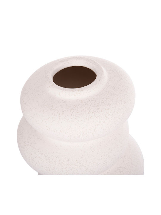 Ceramic Tabletop Decor Fb94628.01 Off-White Crystal Ø16x19 5pcs