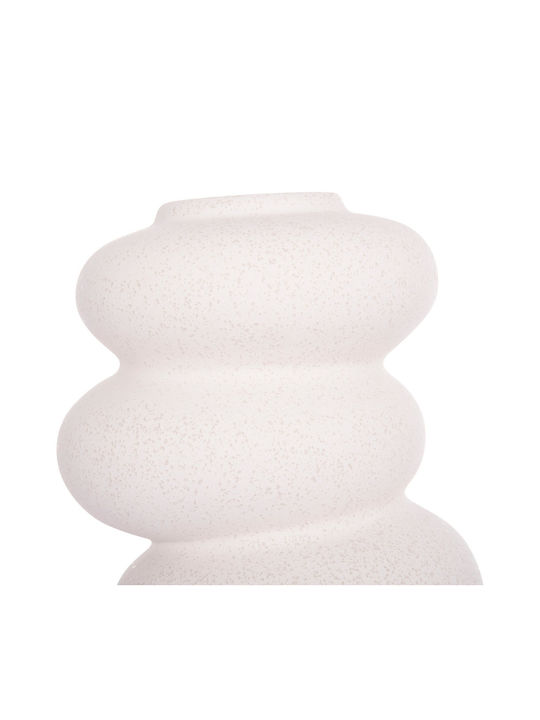 Ceramic Tabletop Decor Fb94628.01 Off-White Crystal Ø16x19 5pcs