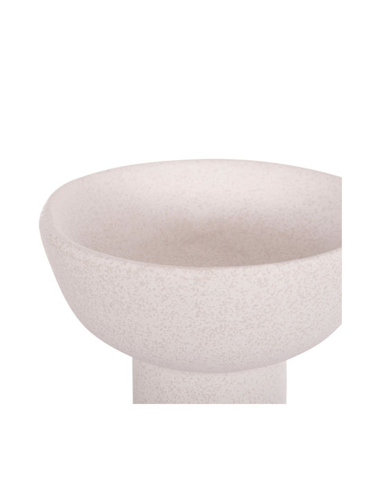 Ceramic Tabletop Decorative Item Fb94603.01 Off-White Crystal Φ20 5x26 5uec