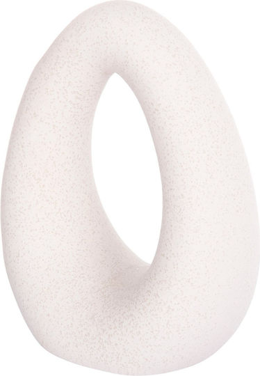 Ceramic Tabletop Decor Fb94644.01 Off-White Crystal 16.5x9x20 3pcs