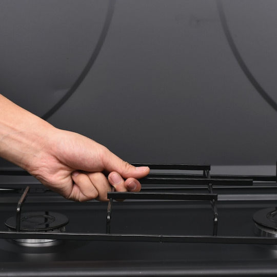 Lexical Countertop Burner Flüssiggas Double Schwarz