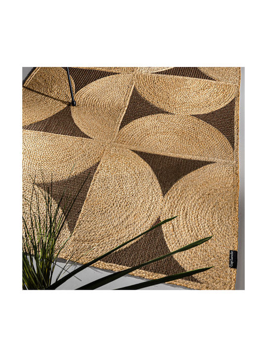Guy Laroche Mirage Runner Rug Summer Jute Choco 70x200cm