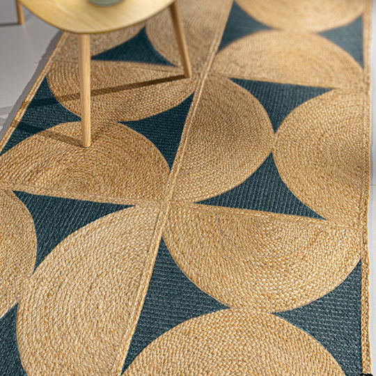 Guy Laroche Mirage Runner Rug Summer Jute Marine 70x200cm
