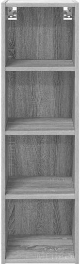 Wandküchenschrank mit Arbeitsplatte Grau 30x29,5x100cm