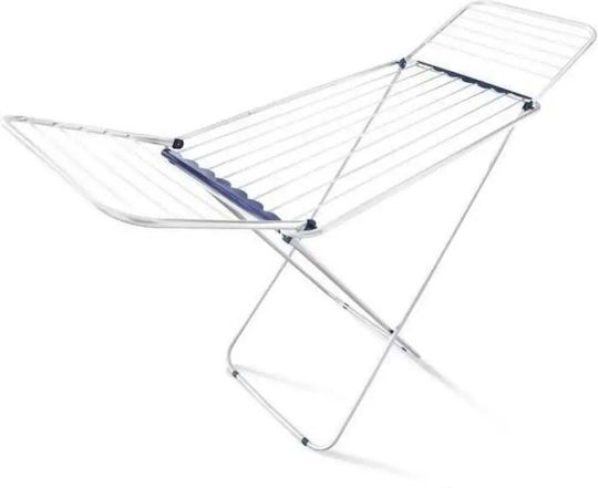 Leifheit Siena 180 Folding Floor Clothes Drying Rack made of Aluminum 94x178cm