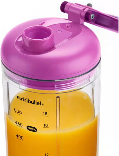 NutriBullet Flex Blender with Plastic Jug 590 ml 7.4V Orchid Purple