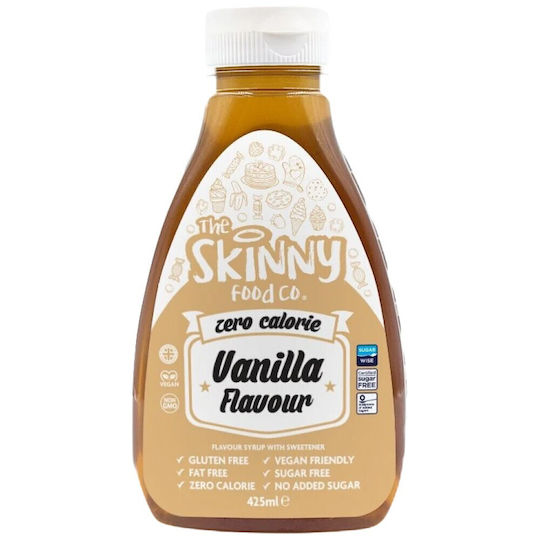 The Skinny Food Co Сладкарска сироп Skinny Syrup с вкус на Ванилия Без захар 425мл