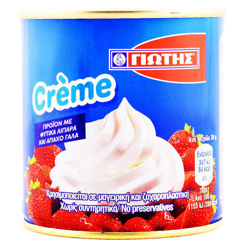 Γιώτης Κρέμα Σαντιγί με Γεύση Βανίλια 250gr