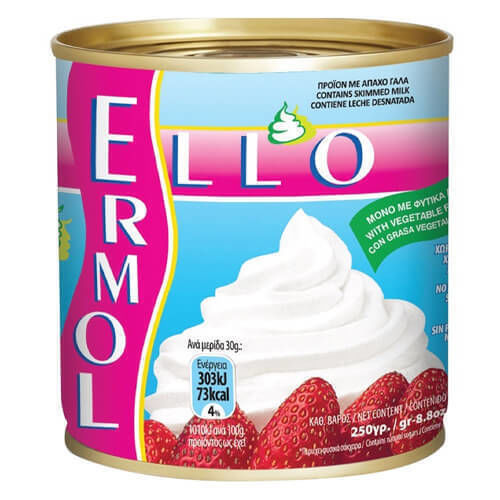 Ermol Whipped Cream Ello 250gr