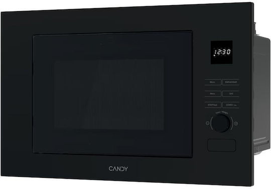 Candy Εντοιχιζόμενος Φούρνος Μικροκυμάτων με Grill 20lt Μαύρος