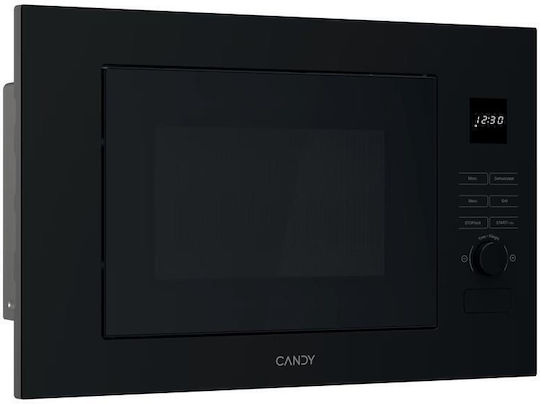 Candy Εντοιχιζόμενος Φούρνος Μικροκυμάτων με Grill 20lt Μαύρος