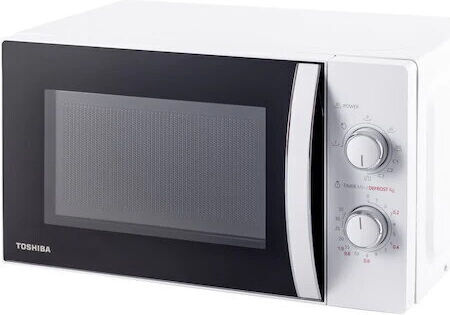 Toshiba Microwave Oven with Grill 20L White