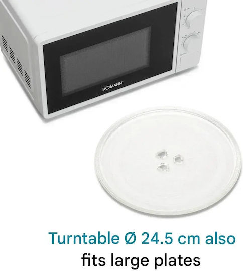 Bomann MW 6014 CB Φούρνος Μικροκυμάτων 20lt Λευκός