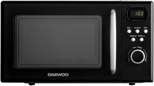 Daewoo Microwave Oven 20lt Black