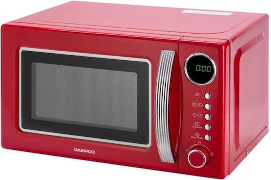 Daewoo Φούρνος Μικροκυμάτων 20lt Κόκκινος
