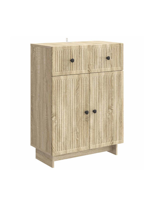 Ντουλάπι Τοίχου Sonoma 66x34.5x90εκ.