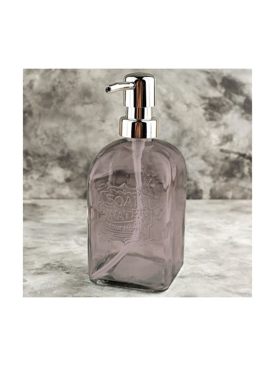 Δοχείο Κρεμοσάπουνου Γυάλινο Vintage 1500ml 7x19cm Viosarp 5206753046752