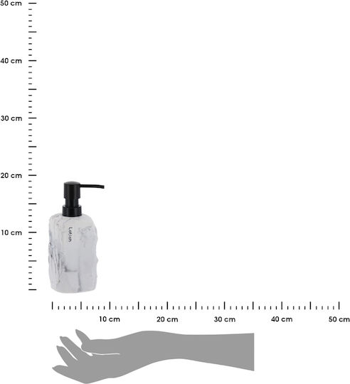 Dispenser Πλαστικό Λευκό 400ml