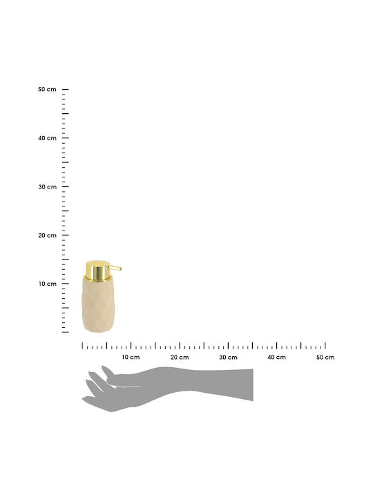 Dispenser Πλαστικό Μπεζ 210ml