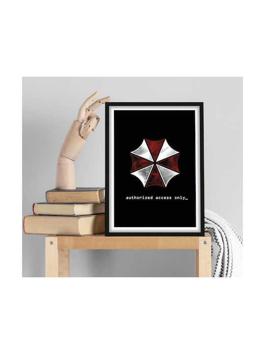 Gaming Poster Umbrella Corporation Resident Evil Gm018 40cm X 50cm