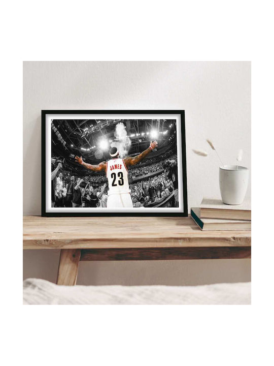 Poster Nba Lebron James Cavaliers Snk216 40cm X 50cm