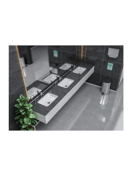 Cerastyle Επικαθήμενος Νιπτήρας Πορσελάνης 55x40x16cm Λευκό