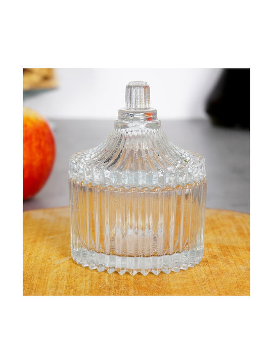 Koopman Koopman Allgemeine Verwendung Glas Transparentes Vasen mit Deckel 80ml 1 Stück