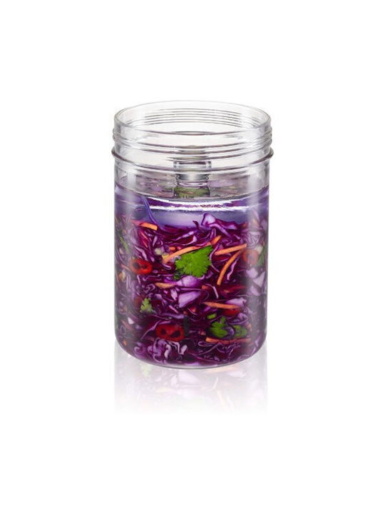 Gefu General Use Vase with Lid Transparent 1000ml