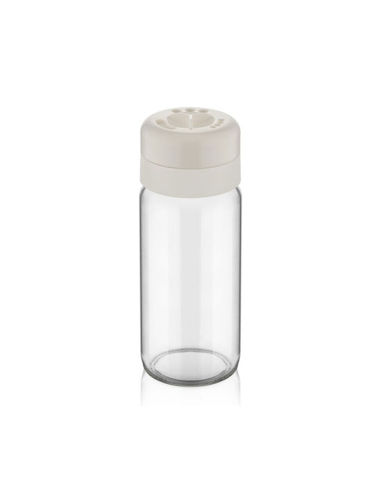 Viosarp Vase General Use with Lid Glass Transparent 245ml
